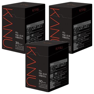 카누 마일드 로스트 아메리카노 원두커피믹스, 1.6g, 30개입, 3개