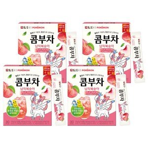 담터 포켓몬 콤부차 납작복숭아