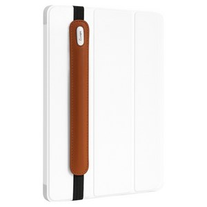 리브에잇 테블릿 펜 보관 탄성 밴드 가죽 케이스 15 x 195 mm