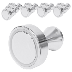 디와이엔텍 메탈 도장자석 20mm, 실버, 10개