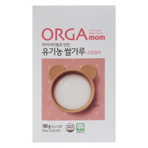 올가맘 하이아미쌀로 만든 유기농 쌀가루 고운입자, 180g, 1개