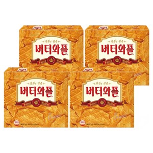 크라운 버터와플, 316g, 4개