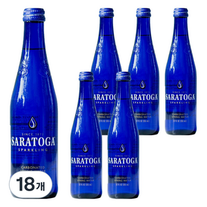 사라토가 탄산수, 355ml, 18개