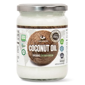 코코어스 유기농 비건 엑스트라버진 코코넛오일, 500ml, 1개