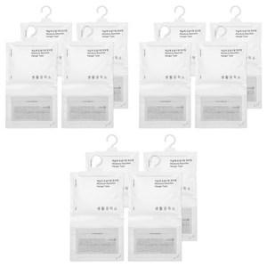 생활공작소 제습제 옷걸이형 점보형 본품, 400g, 12개