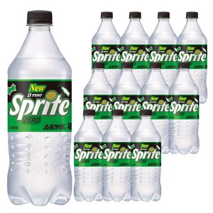 스프라이트 제로 사이다, 1L, 12개