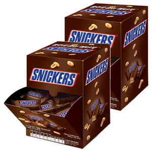 스니커즈 땅콩 초코바 펀사이즈, 800g, 2개