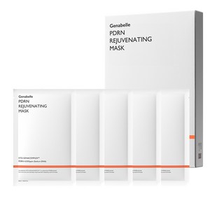 제나벨 pdrn 연어주사 마스크팩, 5개입, 1개