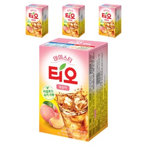 동서티오 아이스티 복숭아맛