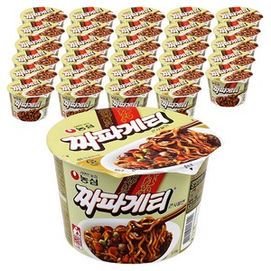 짜파게티 큰사발면 123g, 48개