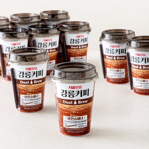 강릉커피 서울우유 듀얼브루 아인슈페너, 250ml, 10개