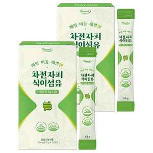 퍼니트 매일 비움 쾌변엔 차전자피 식이섬유 30p, 204g, 2개