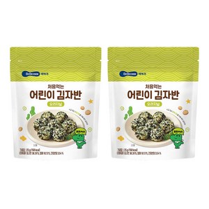 베베쿡 처음 먹는 어린이 김자반, 오리지널, 25g, 2개