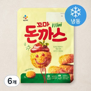 CJ제일제당 꼬마 돈까스 (냉동), 400g, 6개