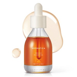아로마티카 유기농 로즈힙 오일, 30ml, 1개