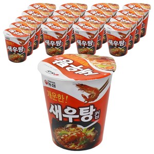 새우탕 컵 67g, 18개