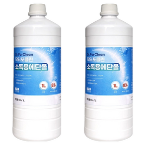 닥터포클린 소독용 에탄올, 1L, 2개