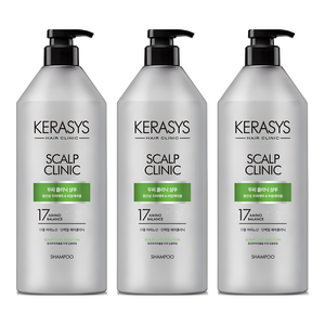 케라시스 두피 클리닉 단백질 샴푸, 980ml, 3개