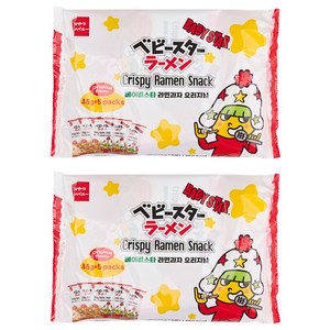 베이비스타 라면과자 오리지널 5p, 180g, 2개