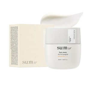 숨37도 선 어웨이 에어핏 선퀴드 SPF50+ PA++++
