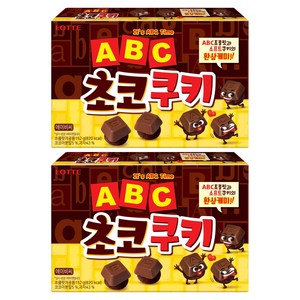 롯데웰푸드 ABC초코쿠키, 152g, 2개