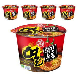 오뚜기 열튀김우동 100g, 5개