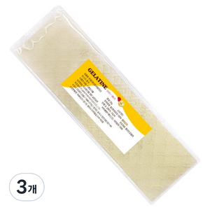 판젤라틴, 20g, 3개
