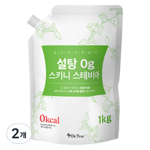 닥터트루 스키니 스테비아, 1kg, 2개