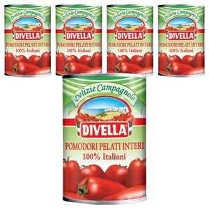 디벨라 홀토마토 통조림, 400g, 5개