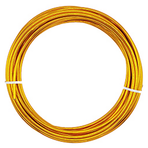 수공예 컬러 철사 3mm, 11 딥 골드, 1개