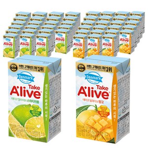 덴마크 테이크 얼라이브 망고 24p + 스위티자몽 24p