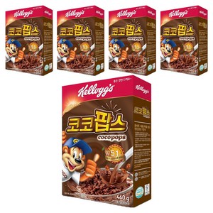코코팝스 시리얼, 460g, 5개