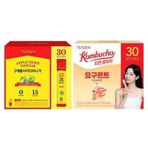 티젠 콤부차 요구르트 30p + 애플사이다 비니거 30p