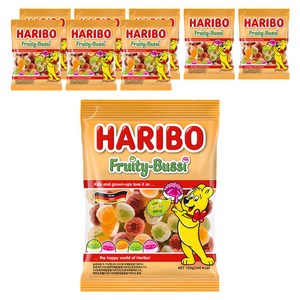 하리보 프루티부시 젤리, 100g, 9개