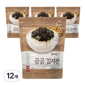 곰곰 김자반, 70g, 12개