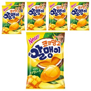 오리온 코코망고 알맹이 젤리, 67g, 6개