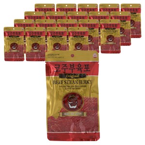 코주부 오리지날 육포, 30g, 20개