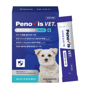 페노비스 강아지 프리미엄 종합유산균 플러스, 30회분, 피부/피모+장건강, 1개