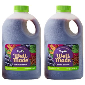 테일러 웰메이드 뱅쇼 농축액, 1.8kg, 2개