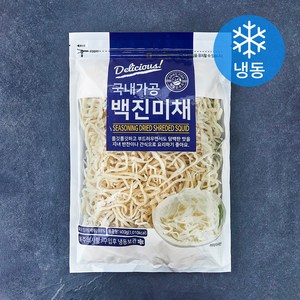 해맑은푸드 백진미채 (냉동), 400g, 1봉