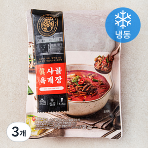 한촌 진 사골육개장 (냉동), 600g, 3개