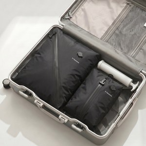 트리팩 여행용 리얼 부피 압축 휴대용 진공 파우치 2p 전용펌프