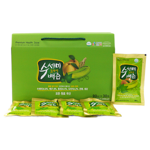 구록원 수세미 도라지 배즙 건강즙, 90ml, 30개