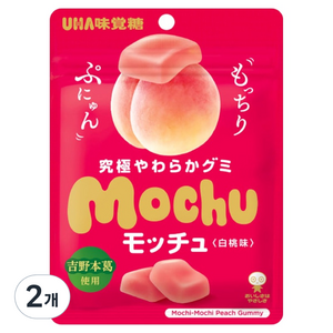 유하미카쿠토 모쮸 복숭아맛 젤리, 45g, 2개
