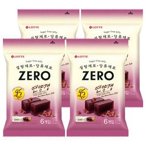롯데제로 연양갱 50g x 6p, 50g, 24개