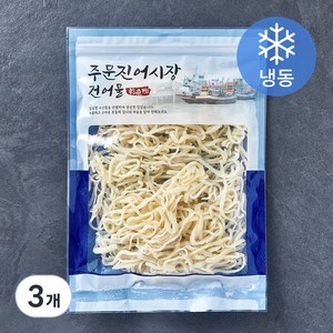 주문진어시장 건어물 부드러운 진미채 (냉동), 300g, 3개