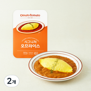오므토토마토 시그니처 오므라이스, 360g, 2개