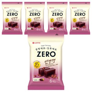 롯데제로 연양갱 50g x 6p, 300g, 5개