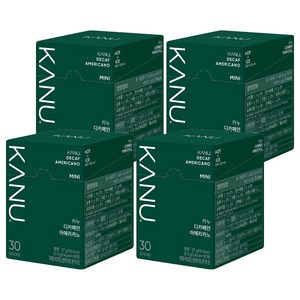카누 미니 디카페인 아메리카노, 900mg, 30개입, 4개