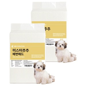 미스터추추 강아지 배변패드 18g, 표준형(50 x 4..., 100개입, 2개